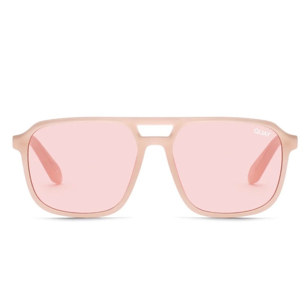Quay On The Fly Pink Sunglasses
